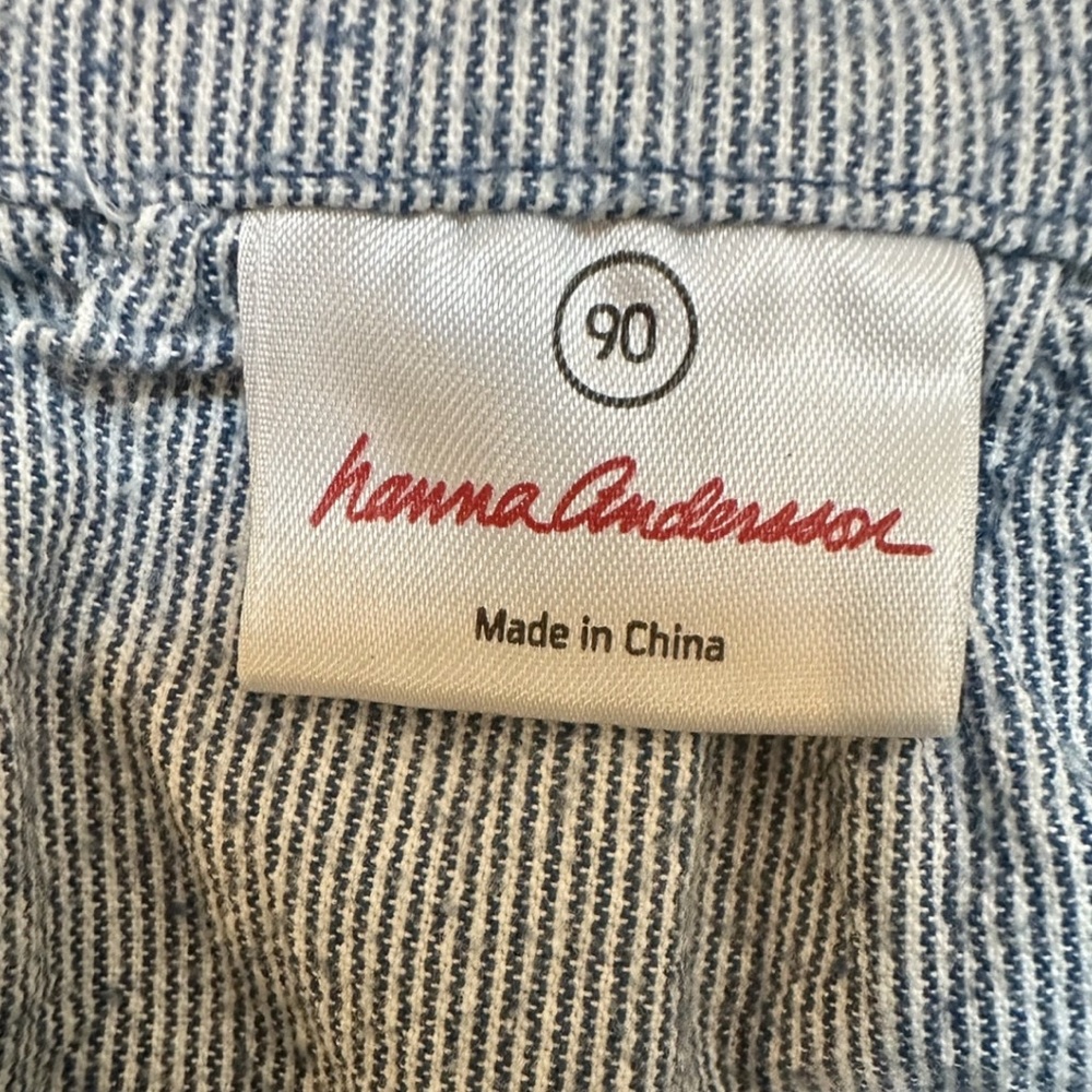 Hanna Andersson Chambray Dress, Size‎ 3 (90), MSRP $39 - Picture 4 of 5